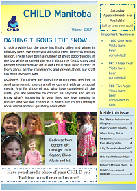 Cover of a CHILD newsletter